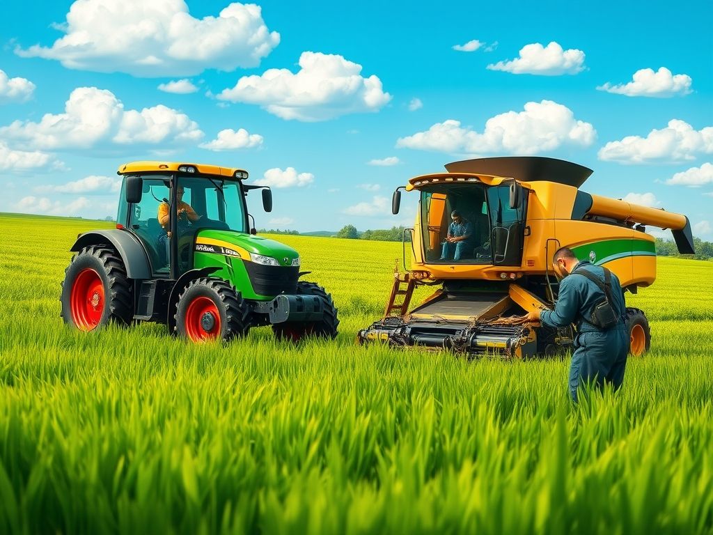 Máquinas Agrícolas: A Revolução no Cuidado Animal e na Silagem